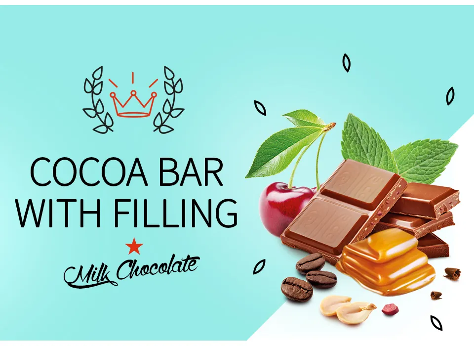 projekt opakowania czekolady baron cocoa